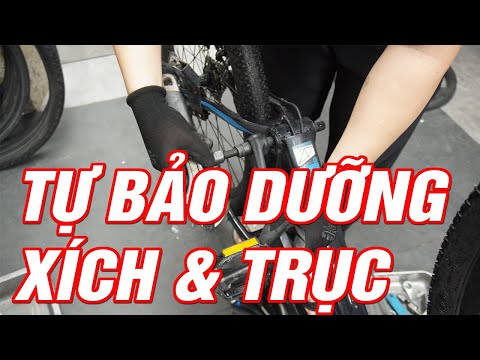 Video Hướng dẫn tự bảo dưỡng xích và trục xe đạp thể thao... - youtube