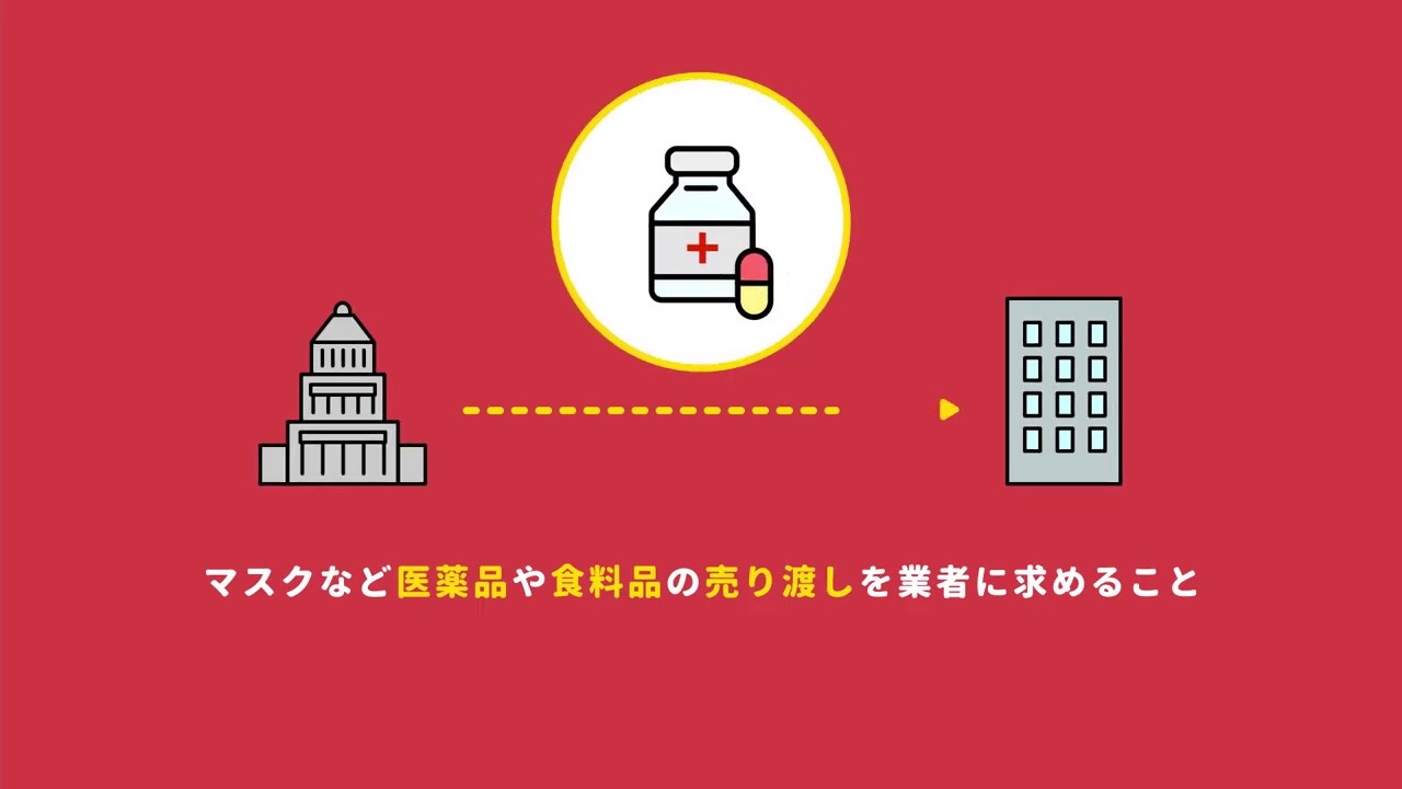 絵で見る緊急事態宣言で変わること  [インフォグラフィックス/infographics]