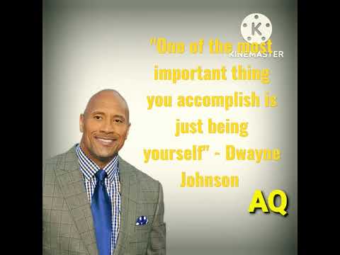 "One of the most……" – Dwayne Johnson nice words said by superstar. #dwaynejohnson