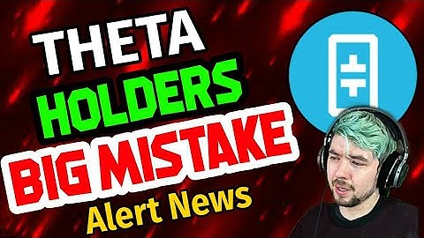 THETA Holders Doing Mistake! || Theta network Alert! News