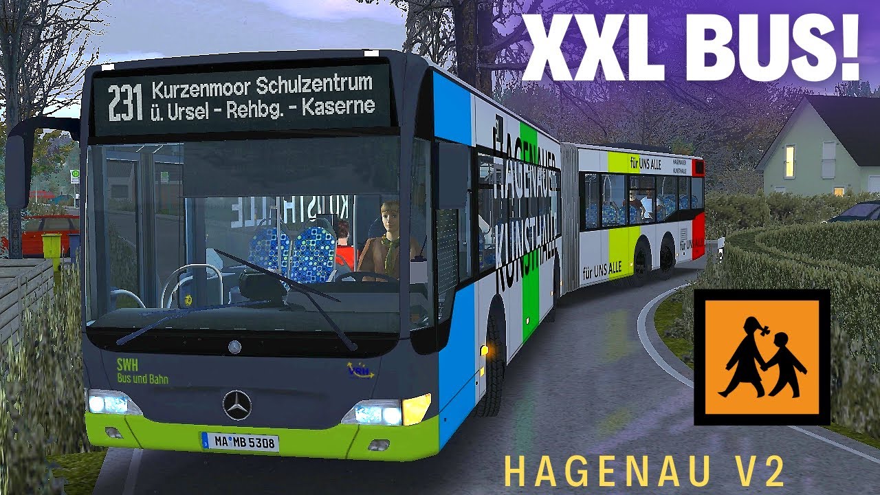 OMSI 2 [60 FPS] - XXL 21M BUS 🚌 mit Power 💥 zur Schule! - Let's Play Omsi 2 [#922]