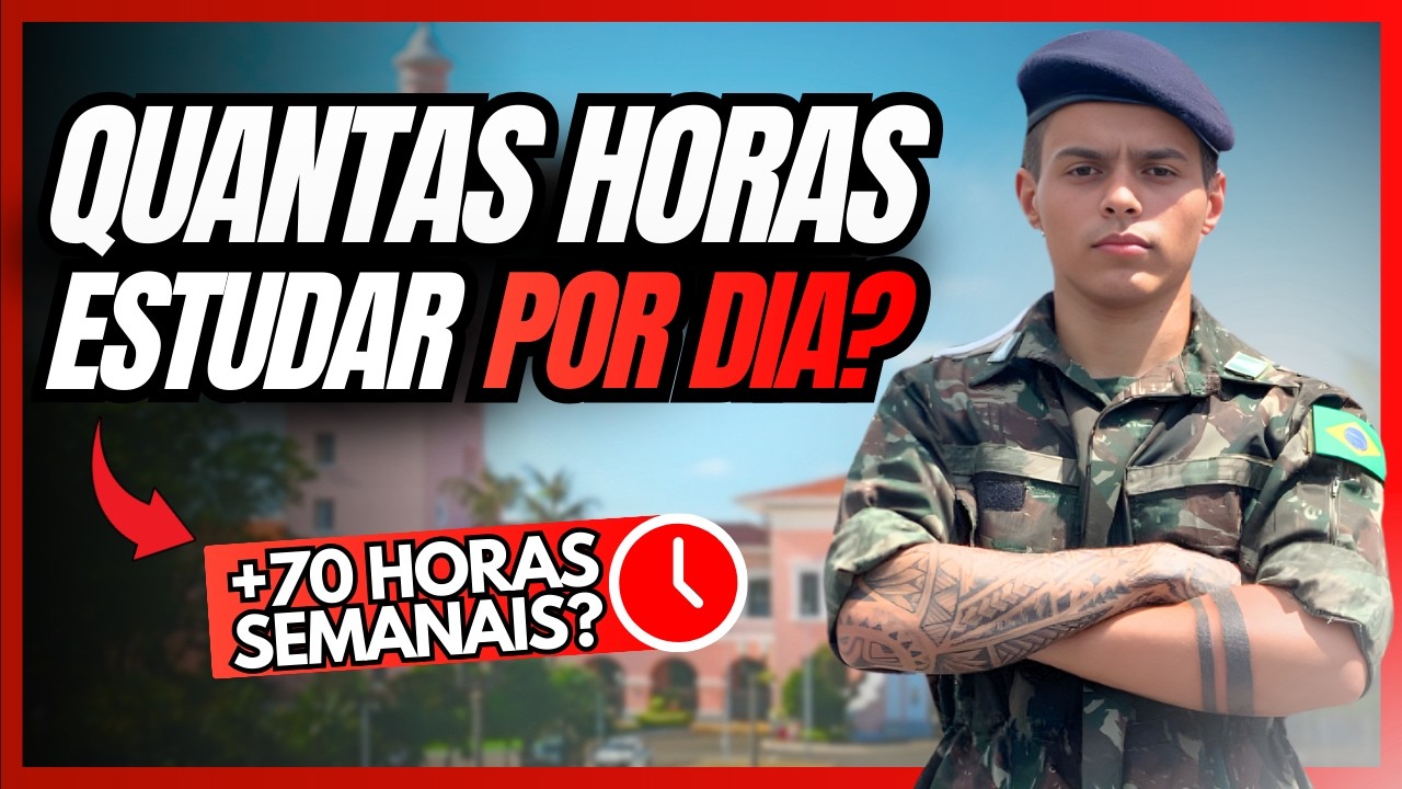 QUANTAS HORAS ESTUDAR POR DIA?