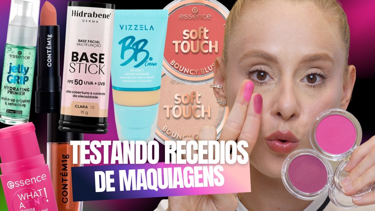 TESTANÇANDO LANÇAMENTOS ESSENCE, CONTEM 1G, VIZZELA, HIDRABENE