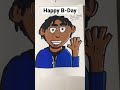 I Drew my Friend for His B-Day #posca #art #birthday #shorts