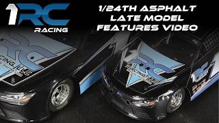 1RC Racing - 1/24th Asphalt Late Model - Features Video