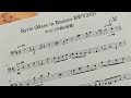 バッハ「キリエ（ミサ曲ロ短調）」チェロ演奏用  / Bach "Kyrie (Mass in Bminor) " for cello players