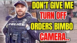 Auditor Handles an Ego-Driven Idiot Cop Career Fallout Follows | First Amendment Audit | ID Refusal