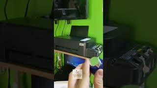 HOW TO CONVERT NEW L121 PRINTER TO PIGMENT INK #epson #epsonl121printer #converttopigmentink