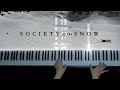 Society of the snow  i see the sky piano cover