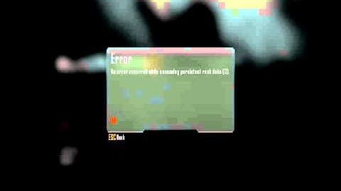 CallofDuty:Black Ops II error