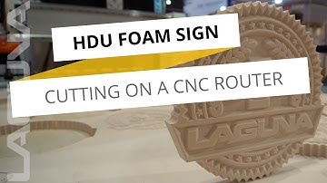 HDU Foam Cutting on a CNC Router | Laguna Tools