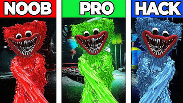 NOOB vs PRO vs HACKER VS Mommy Long Legs in Poppy Playtime VENTILATION!