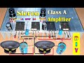 Diy Heavy Bass Amplifier STEREO With C5200 & A1943 Transistor | Output Capacitor | Class A