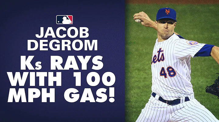 Mets' Jacob deGrom ends 3 Ks in same inning with 100 mph HEAT! - DayDayNews