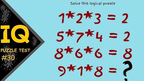 Logical reasoning mental ability puzzles Analogy IQ Test