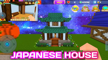 How to make japanese house in skyblock (Blockman go)