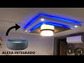 Facia Flotante de 2 Niveles en PVC 5&#39;x10&#39; || Techo flotante en PVC