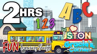 Wheels on the Bus + More Fun Songs | Gracie’s Corner Compilation | Nursery Rhymes + Kids Songs screenshot 2