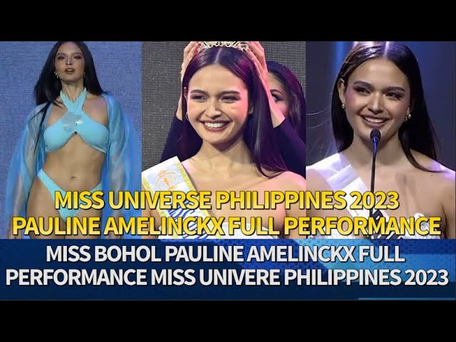 Pauline Amelinckx wins big at Miss Universe PH 2023 preliminaries