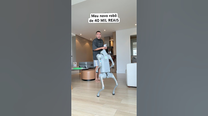 MEU NOVO ROBÔ DE 40 MIL REAIS