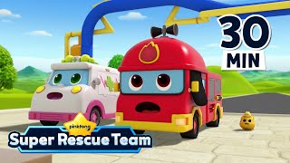 [Best] Fire Truck's Moments 🚒 | Ready, The Fire Truck's Day + More | Pinkfong Super Rescue Team