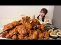 【大食い】カリカリチキン海苔巻きラーメン【もえあず】