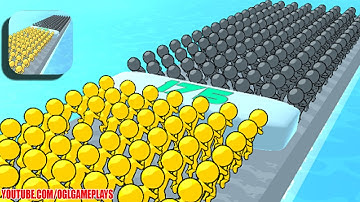 Runner Pusher - All Levels Gameplay Android,ios 1-10