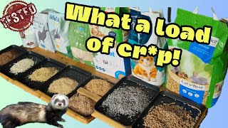 Ultimate Ferret Litter Showdown  8 Products Tested!