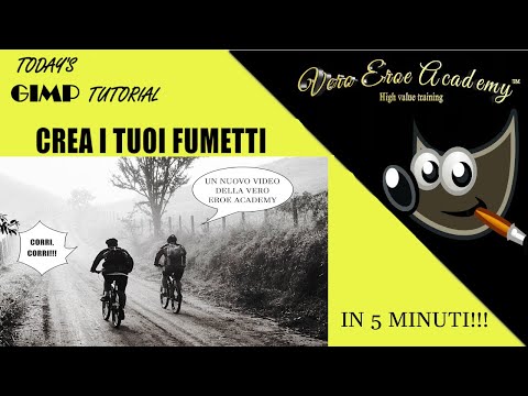 TUTORIAL GIMP - COME CREARE UN FUMETTO ALLE TUE FOTO IN 5 MINUTI