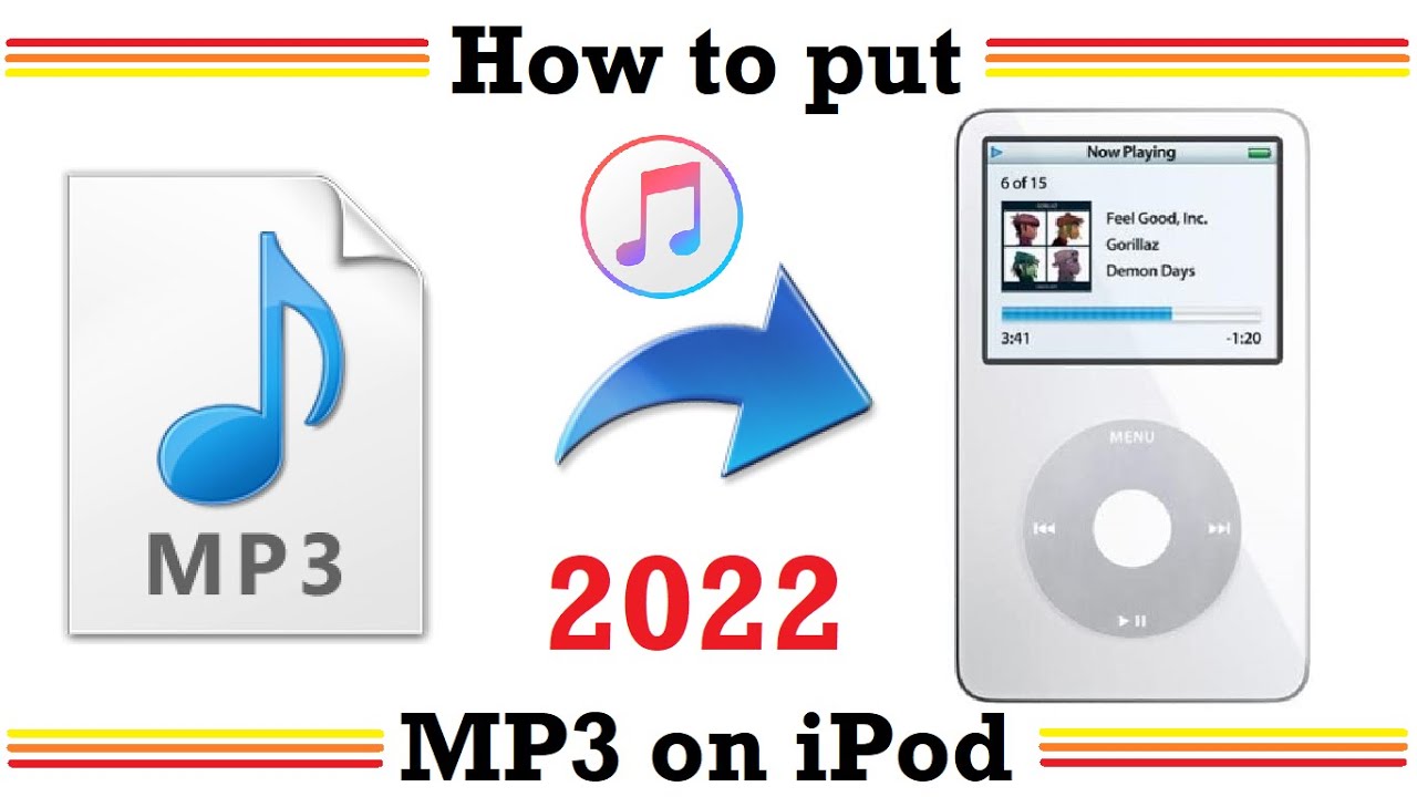 How to upload MP3 files to an iPod (2022 UPDATED)