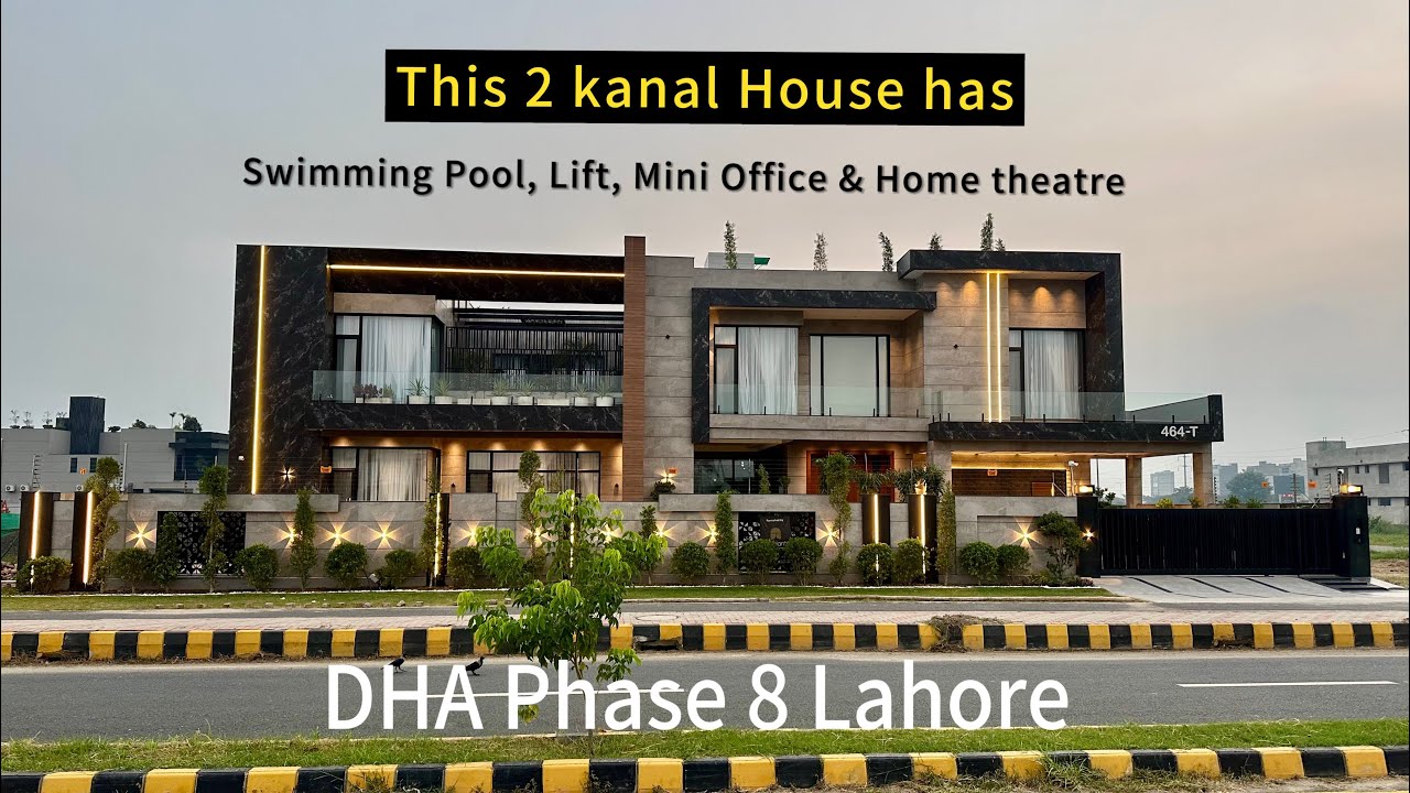 Touring 2 kanal Luxury Furnished House in DHA Phase 8 Lahore. #mzakahomes #luxuryhomestour #home 