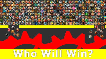 ALL 769 Italian Brainrot Survival Marble Race In Algodoo Who Will Win?