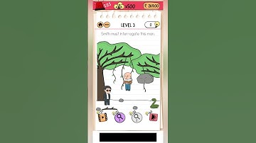 Smith must interrogate this man - Level 3 - Smith and Joe Part 1 - Brain Test 2 Gameplay