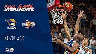 ROSTOCK SEAWOLVES vs. Science City Jena - Full Game Highlights - Spieltag 32, 25/26