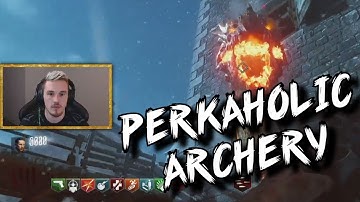 Black Ops 3 Zombies "Der Eisendrache" PERKAHOLIC ARCHERY!