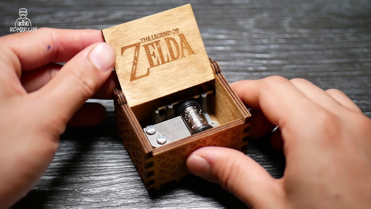 Legend of Zelda Song of Storms Music Box: Zelda Music Box -  Israel