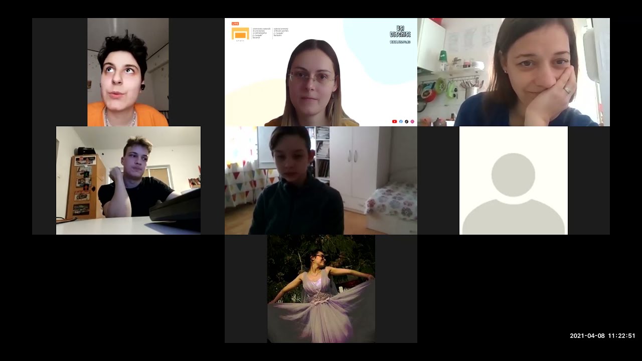 UNATC - Atelier „Sound Stories. Creează povești și sentimente prin sunet!” cu Laura Lăzărescu-Thois