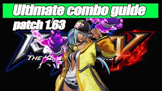 KOF XV - ISLA COMBO GUIDE (OPTIMAL) [PATCH 1.63]