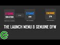The genuine ofw and the launch menu in details