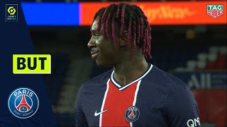 But Bioty Moise KEAN (90' - PARIS SAINT-GERMAIN) PARIS SAINT-GERMAIN - STADE DE REIMS (4-0) 20/21