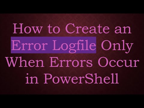 How to Create