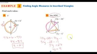 12-4 Inscribed Angles