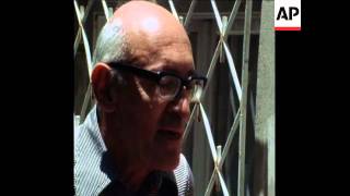 Celebrity SYND 9 7 75 ISRAELI COMMENTATOR ALAIN GUINAY SPEAKS ON PEACE SETTLEMENT Profile