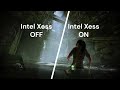 Testing 'Shadow Of The Tomb Raider' on i3 1115g4 ,8gb ram With intel XeSS ON and OFF