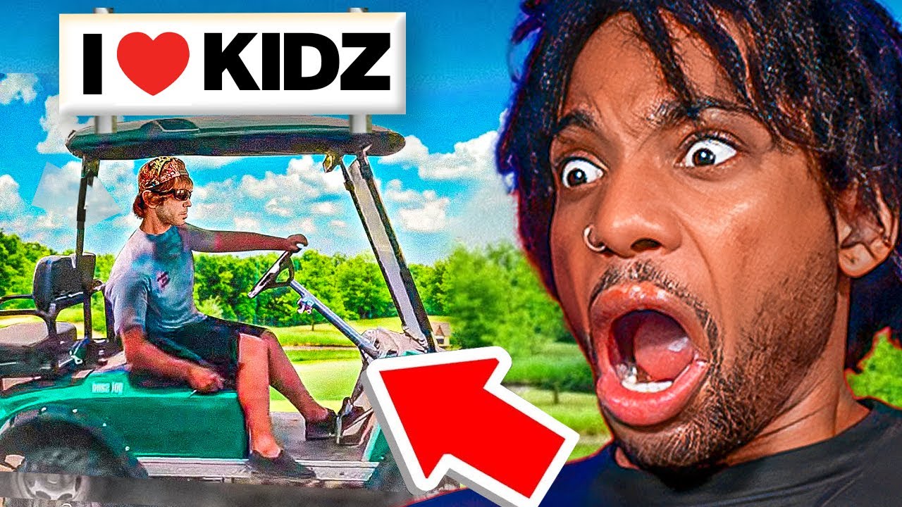 Man RIZZING 13 Year Old With Golf Cart - YouTube