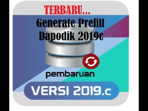 CARA DOWNLOAD PREFIL DAPODIK 2019C