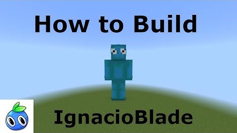 |How to Build IgnacioBlade (v.1)| Minecraft Skin Tutorials