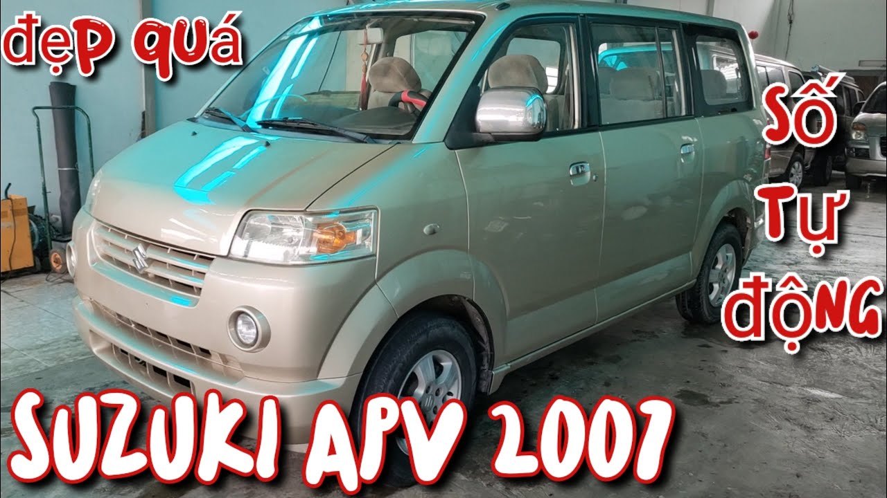 Suzuki APV 2007 số tự động xe đẹp mê  giá 205 triệu  Ôtô Thanh Xuân   YouTube