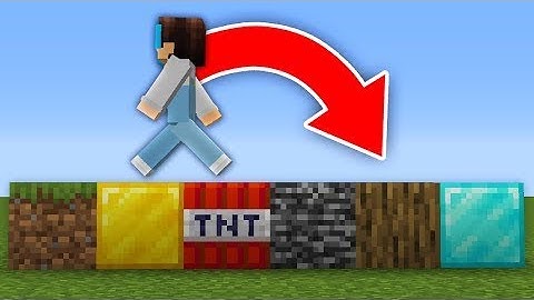 Minecraft But Random Block Spawn When You Walk Download In PE#shorts #minecraftshorts