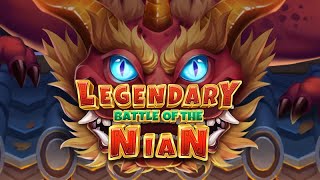 Legendary Battle of the Nian slot by Blue Guru Games | Gameplay + Free Spin Feature
